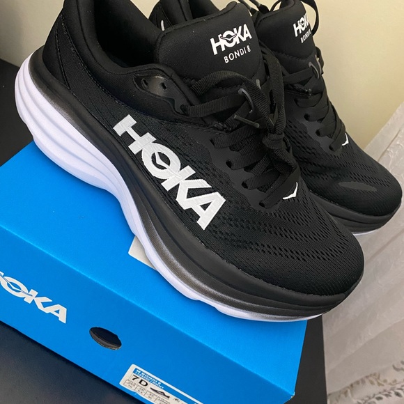 Hoka One One Men's Bondi 8 Running Sneaker Shoes, Size -M7-W8 - Picture 2 of 8